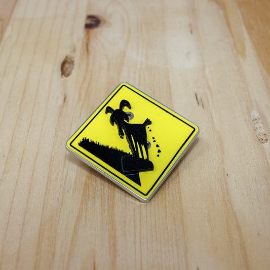 Old Country Market Metal Pin