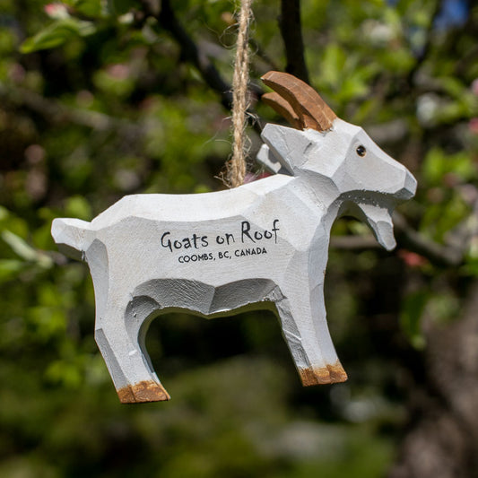 Hanging Goat Ornament