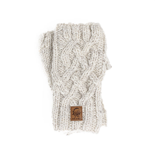 Grey Wool Hand Warmers