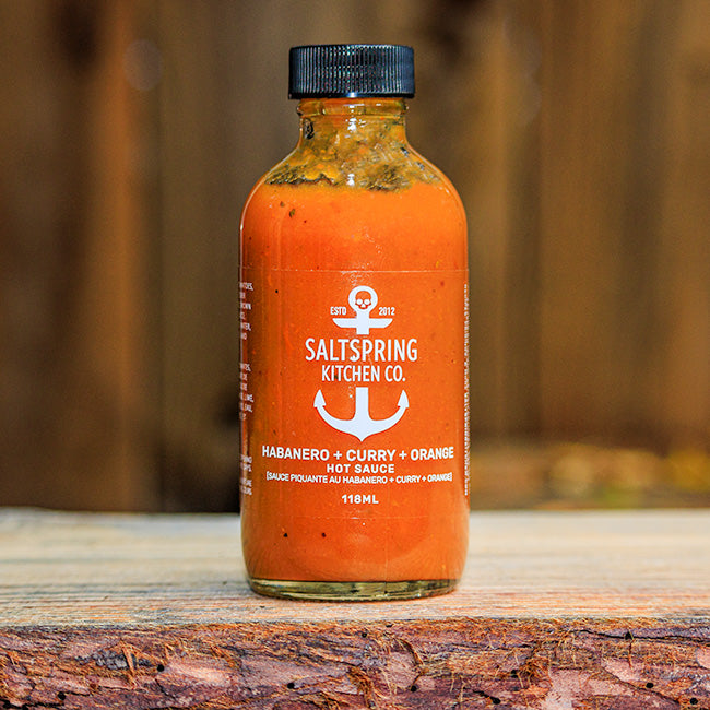 Habanero + Curry + Orange Hot Sauce