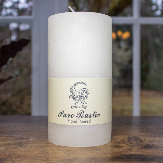 13cm Rustic Ivory Candles