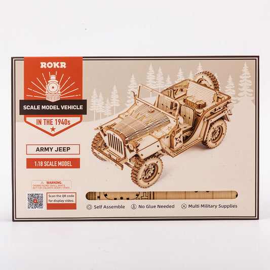 Army Field Car Scale Model