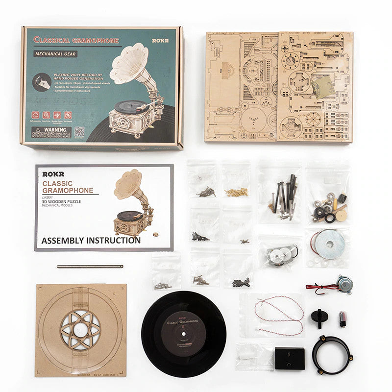 Rokr Classical Gramophone