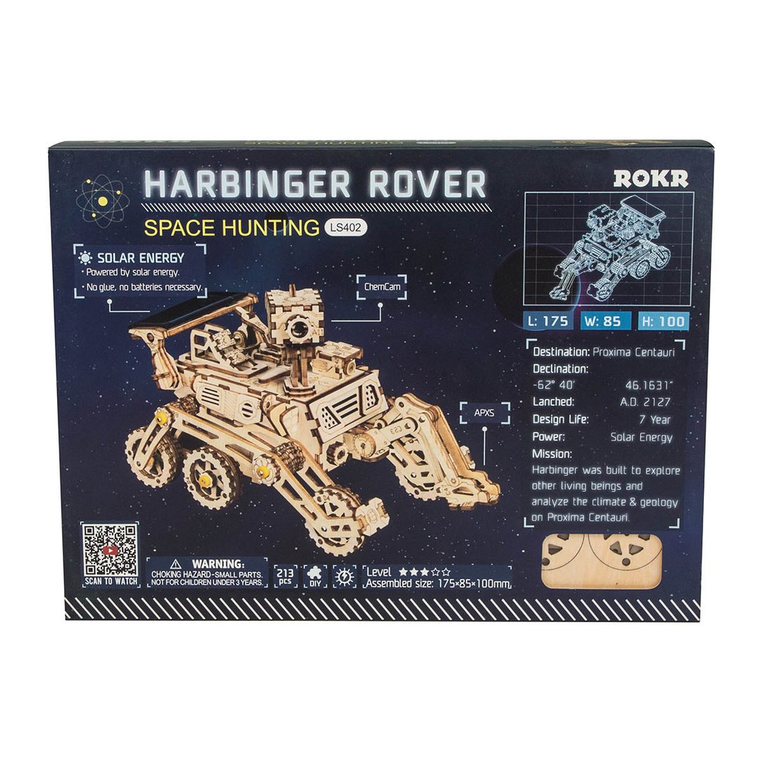Space Rover "Harbinger" 3D Wooden Puzzle