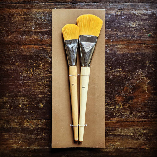 Professional Large Synthetic Brush Set of 2