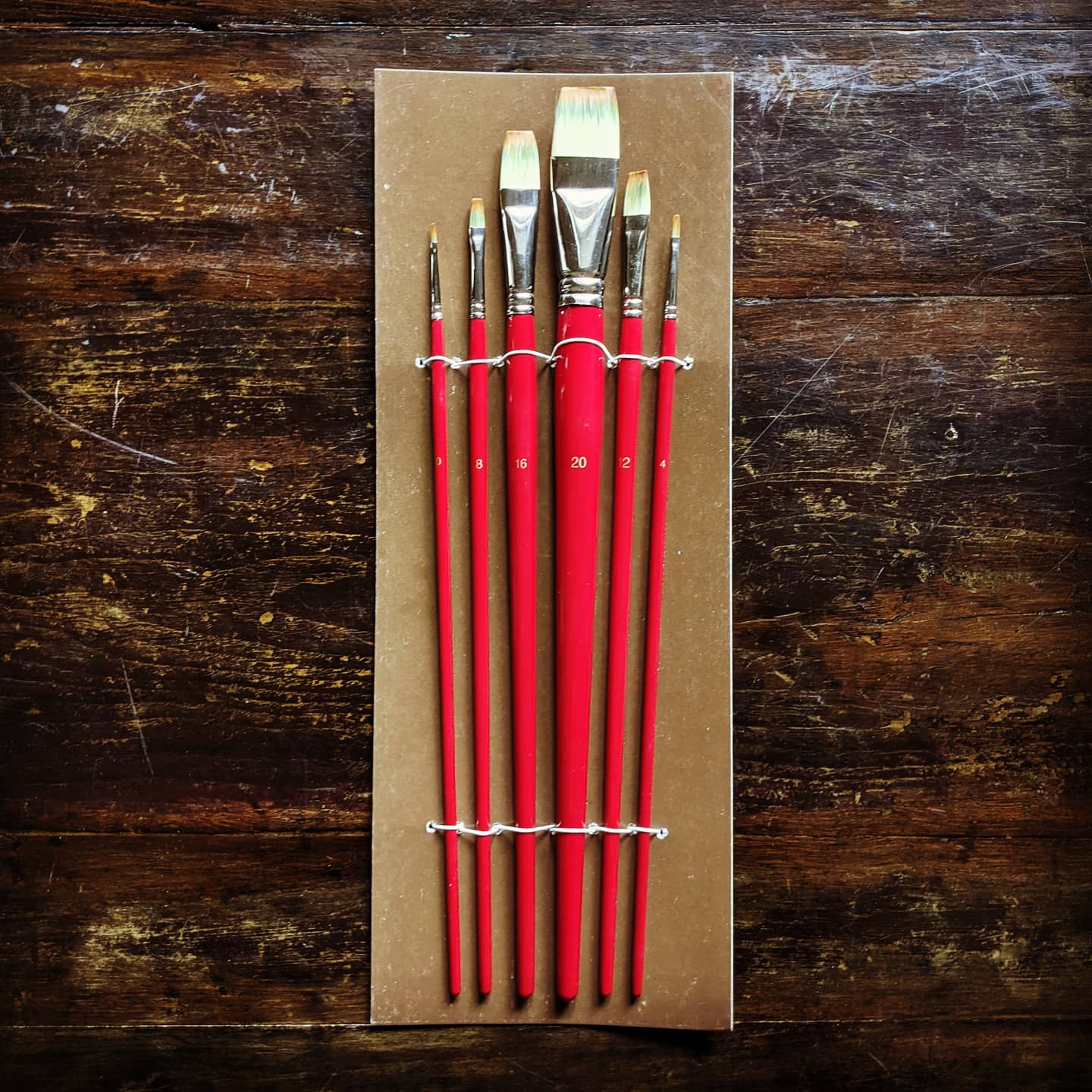 Professional Synthetic Brush Set of 6