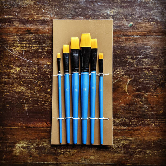 Student Synthetic Brush Set of 6