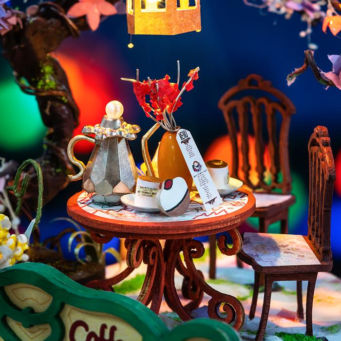 Rolife Magical Cafe Mysterious World Miniature Kit