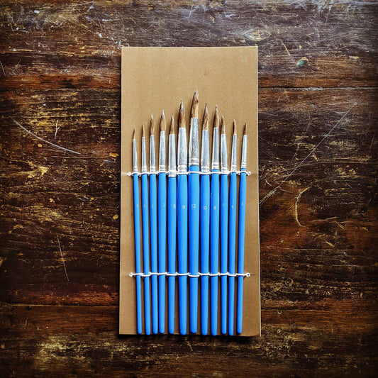 Student Pony Hair Brush Set