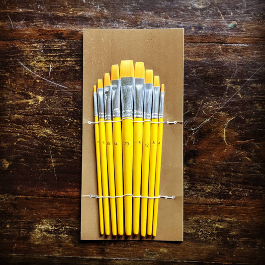 Student Synthetic Brush Set of 9