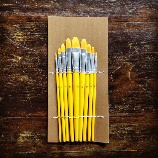 Student Synthetic Brush Set of 9