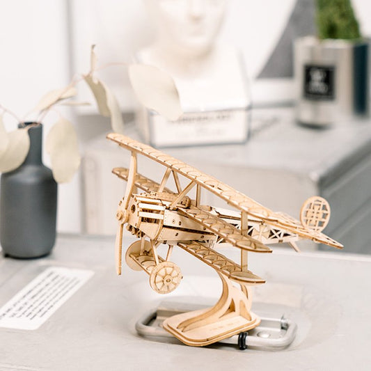 Bi Plane Wooden Puzzle