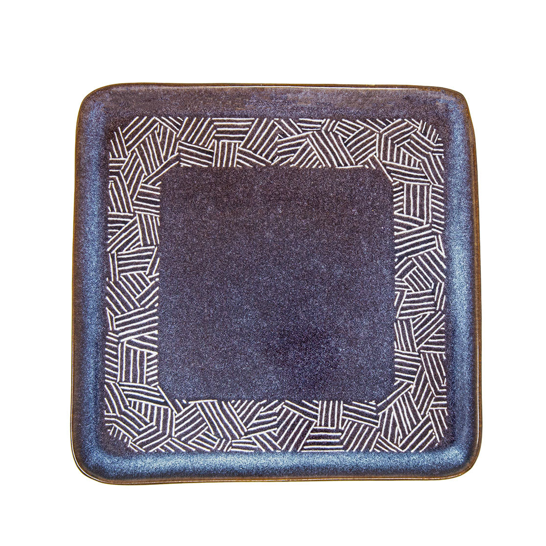 Large Blue Reactive Plate