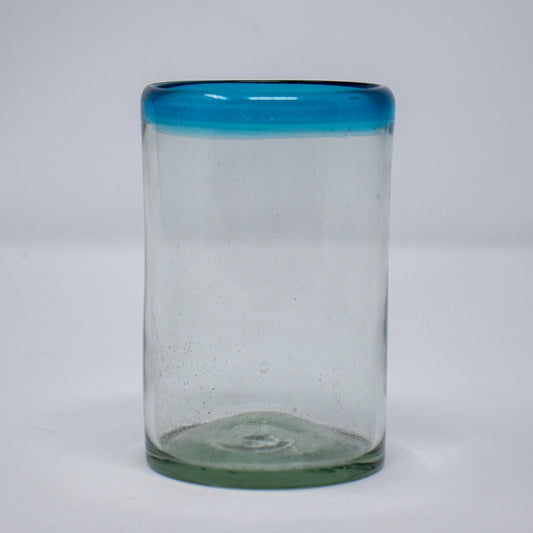 Tall Mexican Blue Rim Tumblers