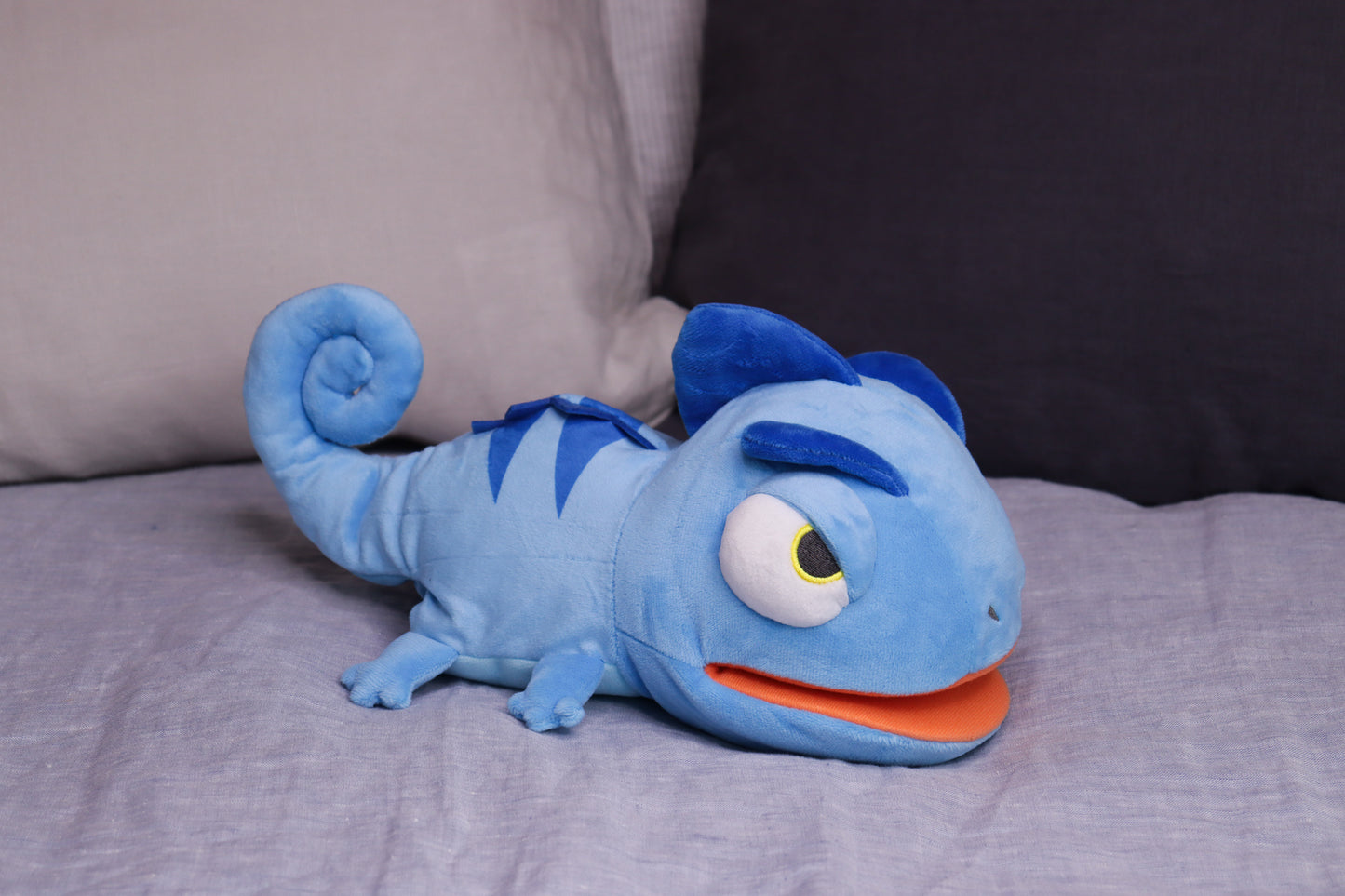 Plush Chameleon Hand Puppet