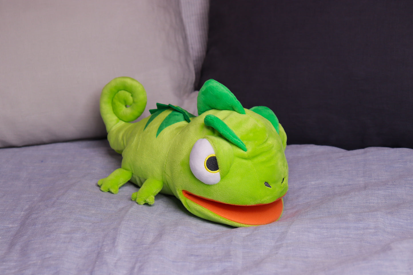 Plush Chameleon Hand Puppet