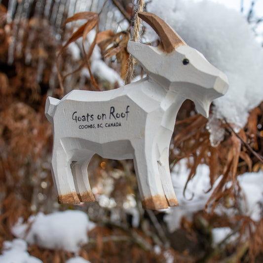 Hanging Goat Ornament