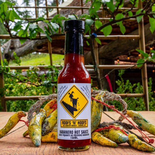Goats on Roof "Roofs N Hoofs" Habanero Hot Sauce