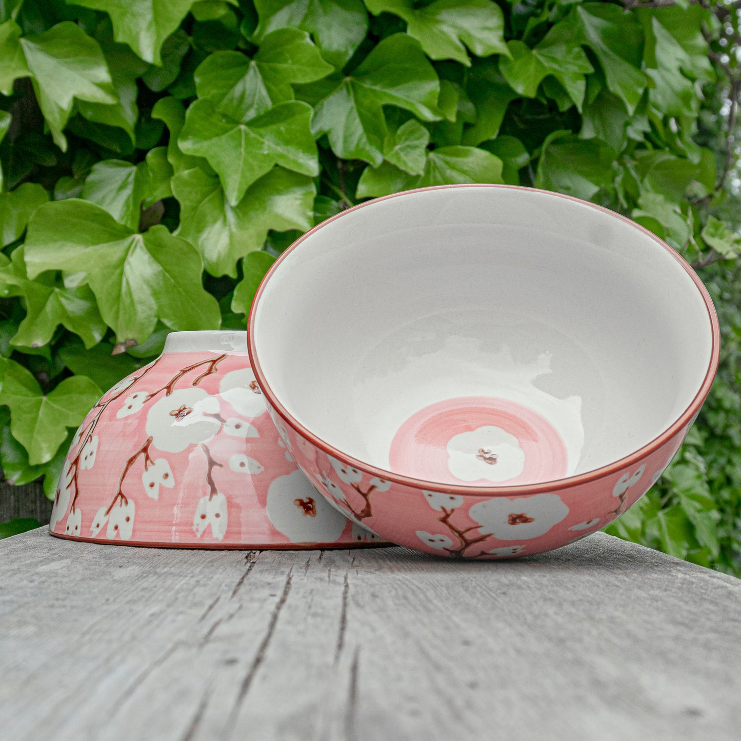 Large Hand-Painted Bowl