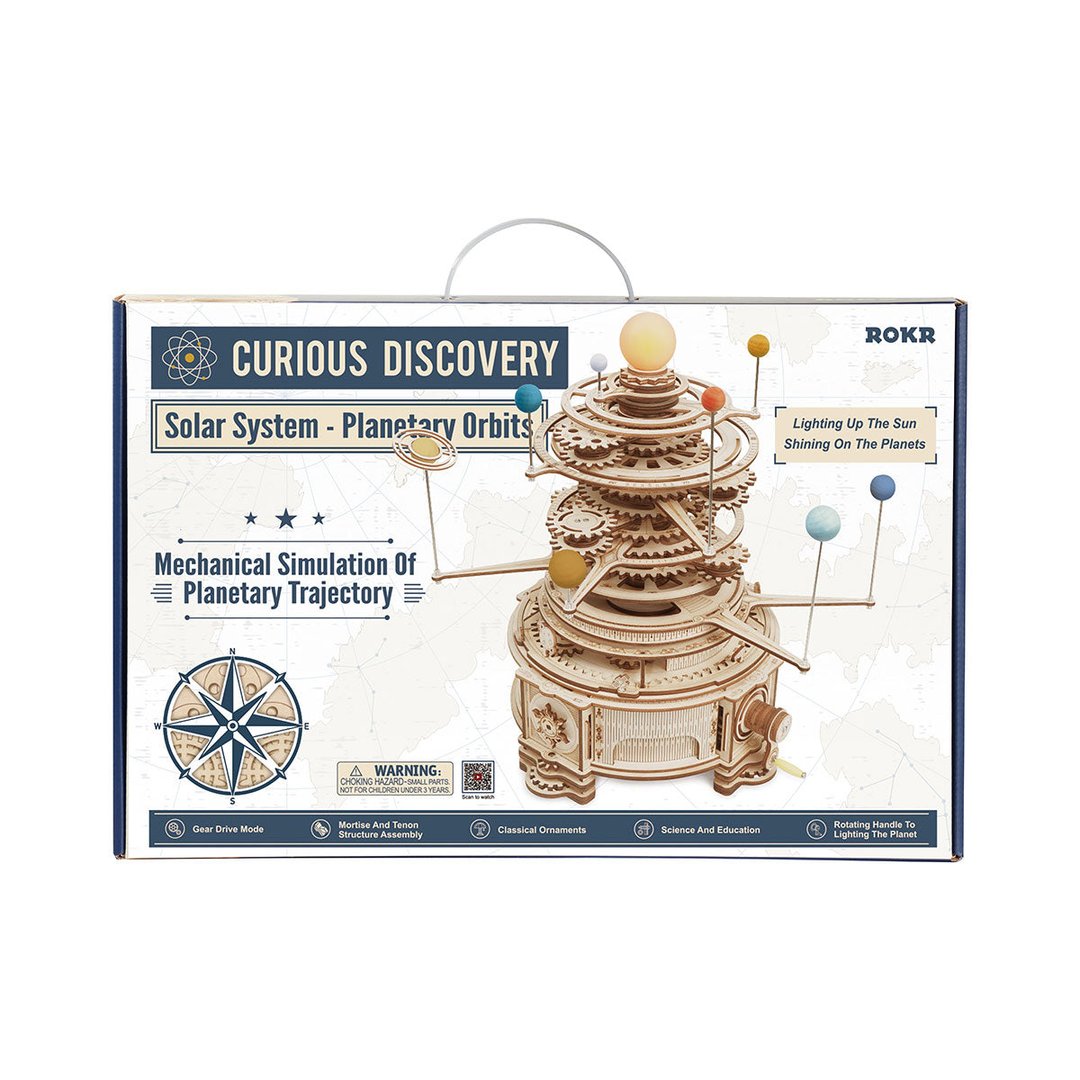 Rokr DIY Mechanical Orrery Model