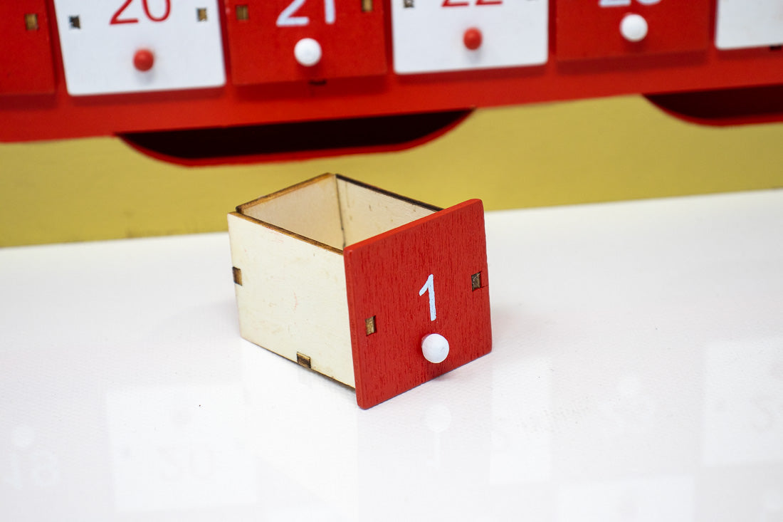 Santa's Sleigh Advent Calendar
