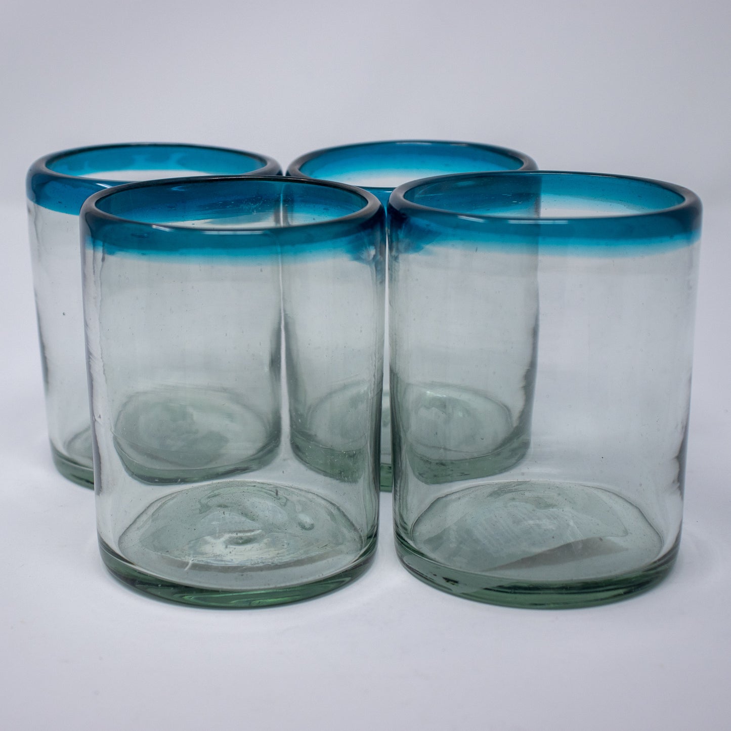 Small Mexican Blue Rim Tumblers
