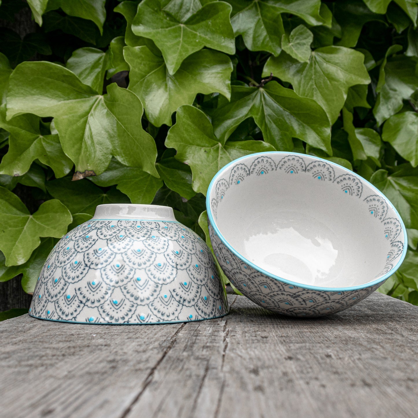 Small Hand-Painted Bowl