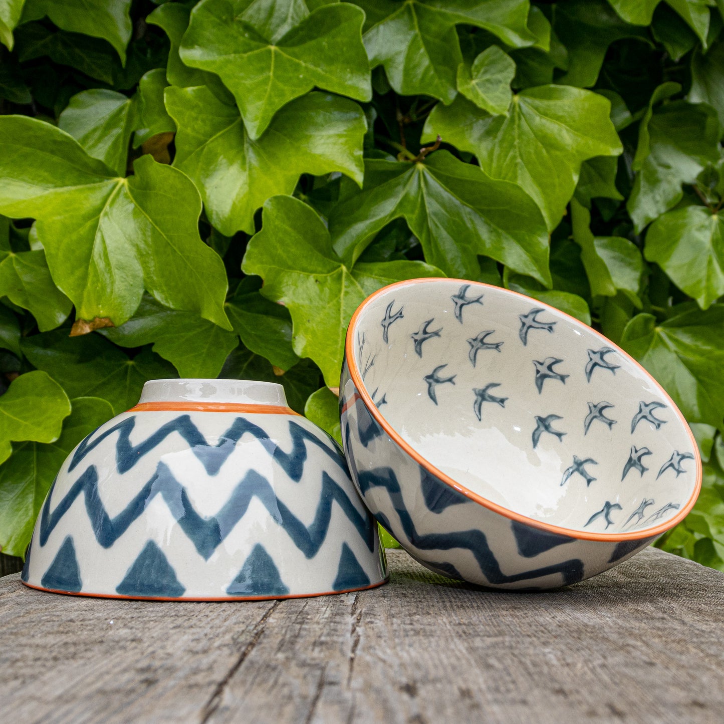Small Hand-Painted Bowl