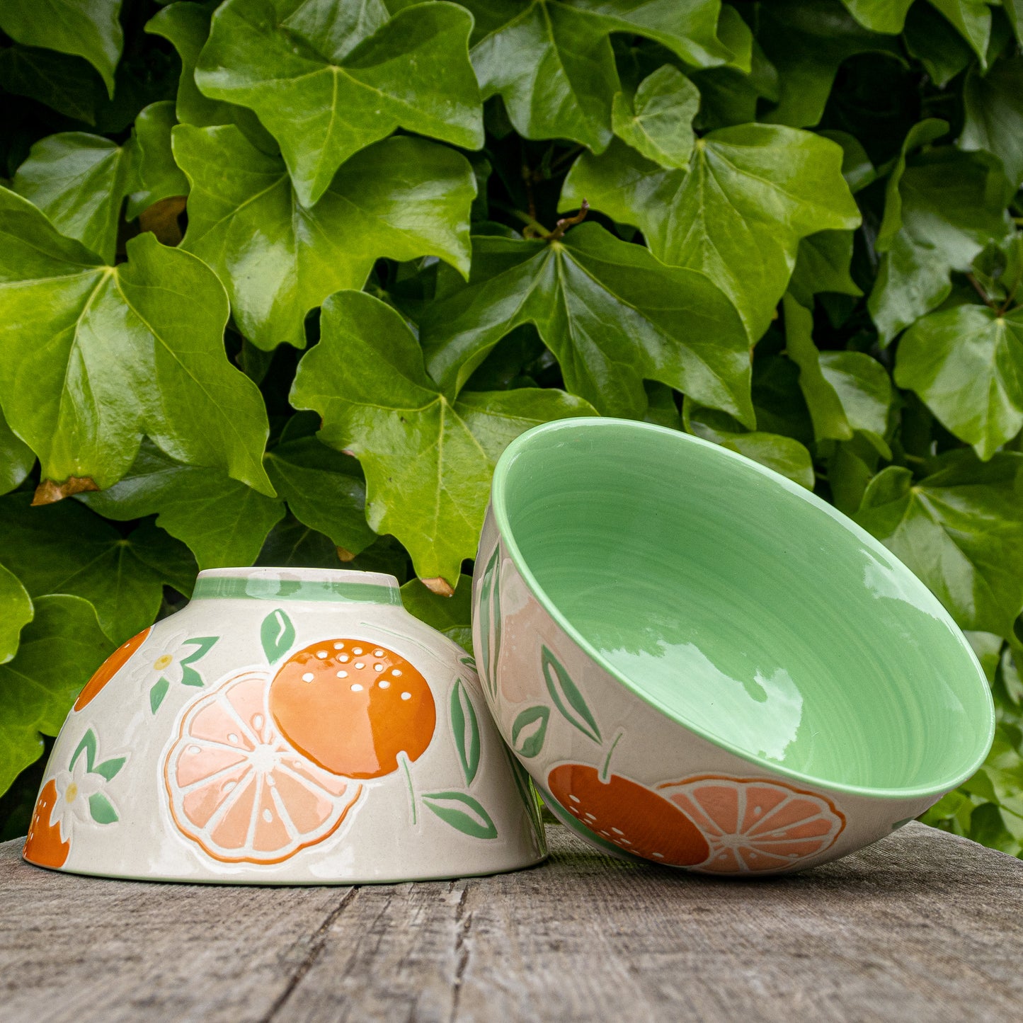 Small Hand-Painted Bowl