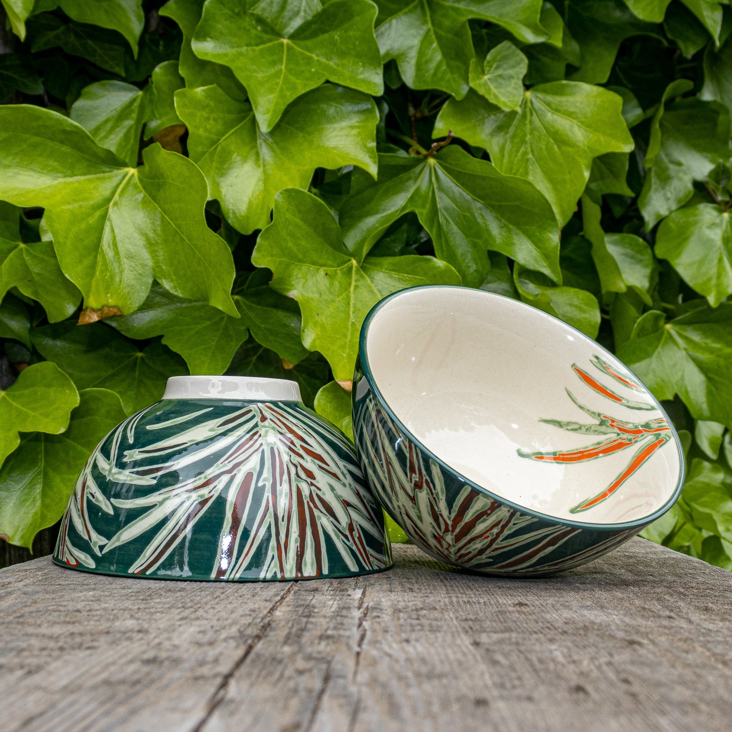 Small Hand-Painted Bowl