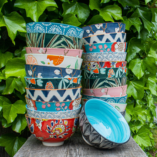 Small Hand-Painted Bowl