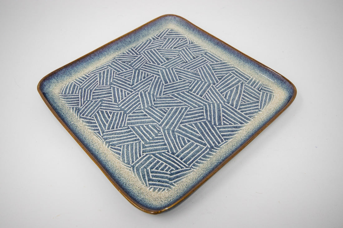 Small Blue Reactive Plate