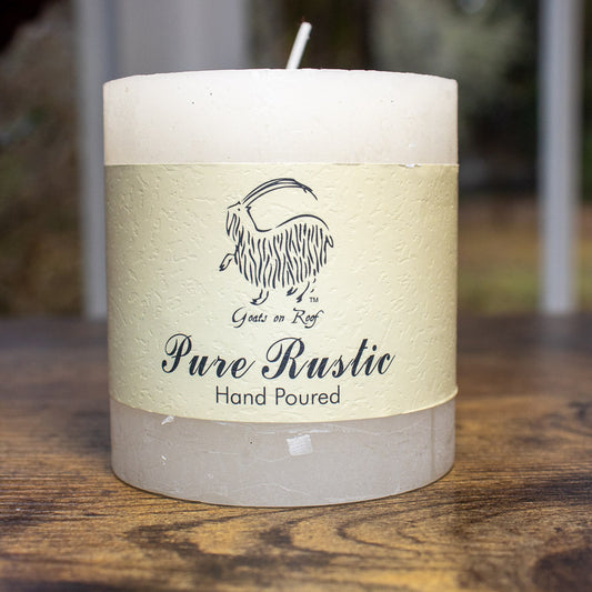 Small Rustic Candles