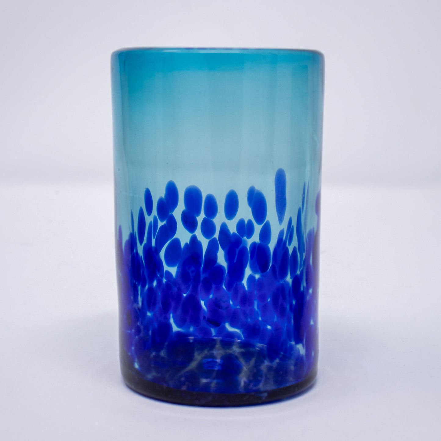 Mexican Blue Dotted Tumblers (Set of 4)