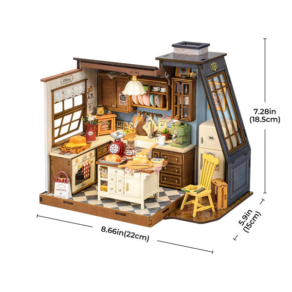 Kitchen Bakery DIY Miniature House