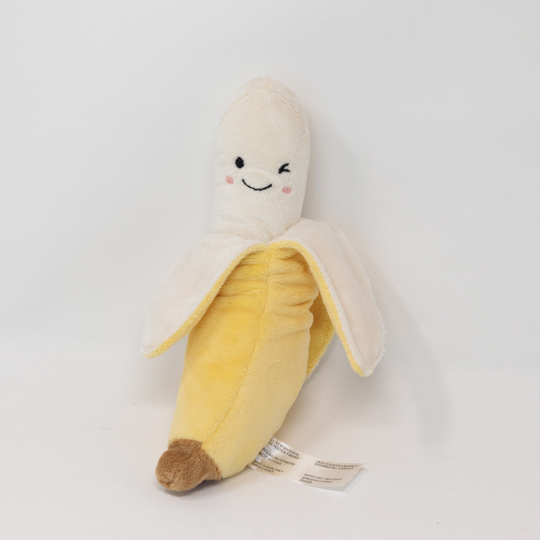 Plush Banana Rattle