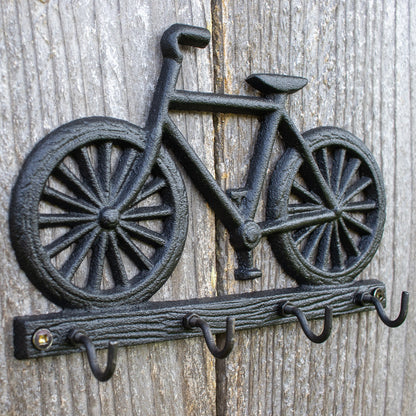 Cast Iron Bicycle Key Hook