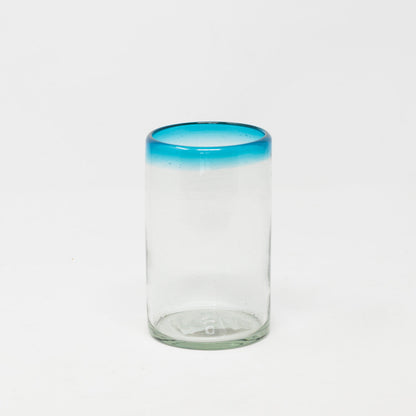 Tall Mexican Blue Rim Tumblers