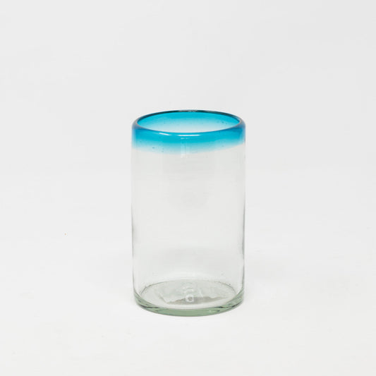 Tall Mexican Blue Rim Tumblers
