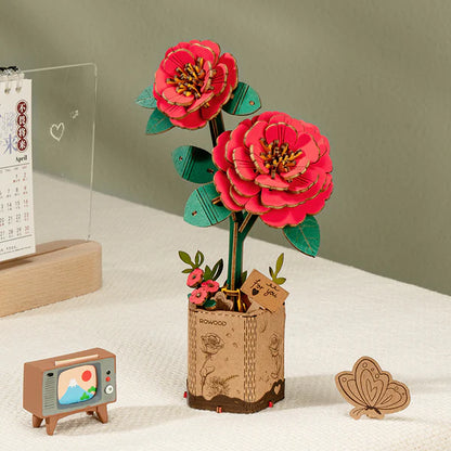 Robotime Wooden Flower Models
