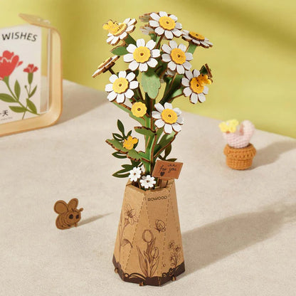 Robotime Wooden Flower Models