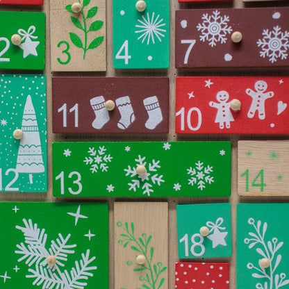 Wooden Advent Calendar