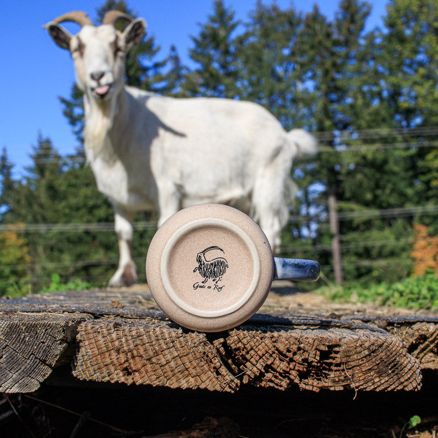 Goats on Roof Stoneware Mug