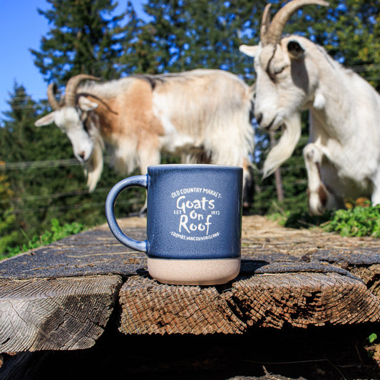 Goats on Roof Stoneware Mug