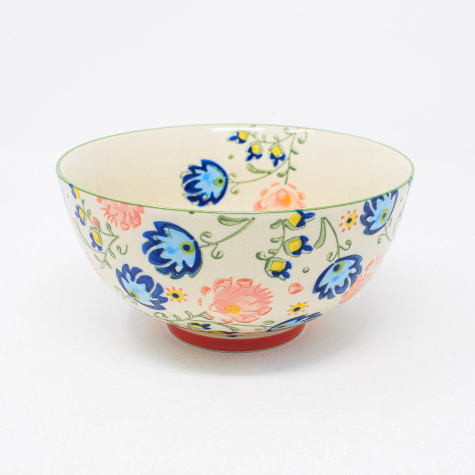 Large Hand-Painted Bowl