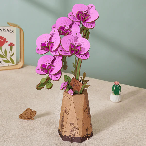 Robotime Wooden Flower Models