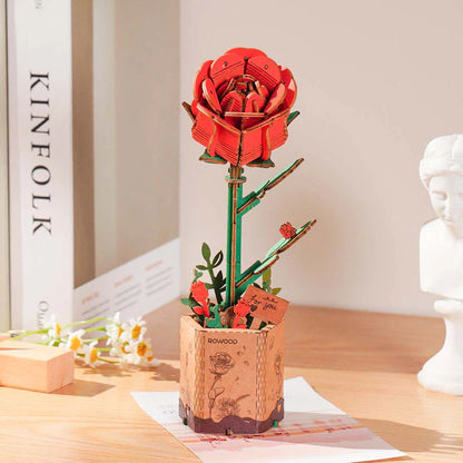 Robotime Wooden Flower Models