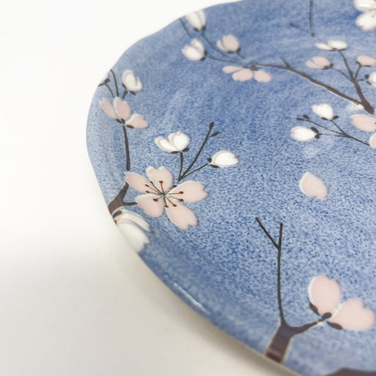 Japanese Cherry Blossom Plate