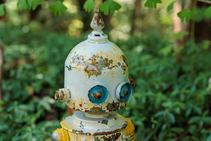Yellow Metal Robot