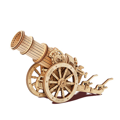 Medieval Cannon 3D Wooden Puzzle